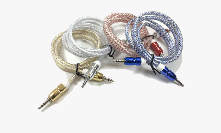 3 Feet Aux Thick Plastic - Usb Cable, HD Png Download