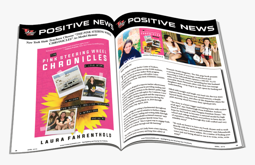 The Pink Steering Wheel Chronicles - Magazine, HD Png Download