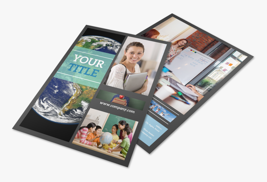 Language School Flyer Template Preview - Flyer Language School, HD Png Download