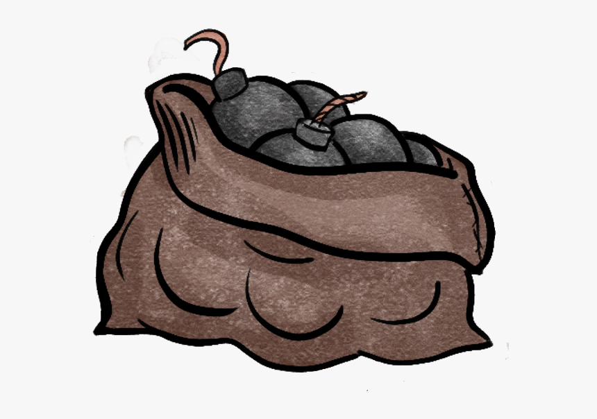 Bag Of Bombs - Illustration, HD Png Download