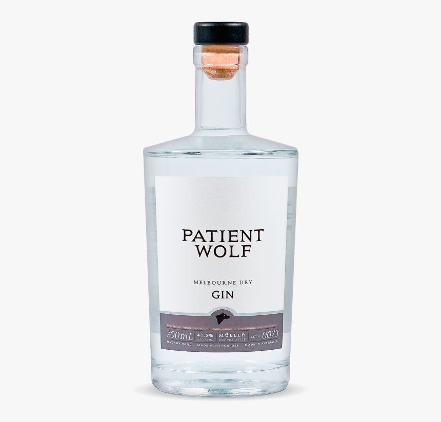 Patient Wolf Premium Dry Gin, HD Png Download