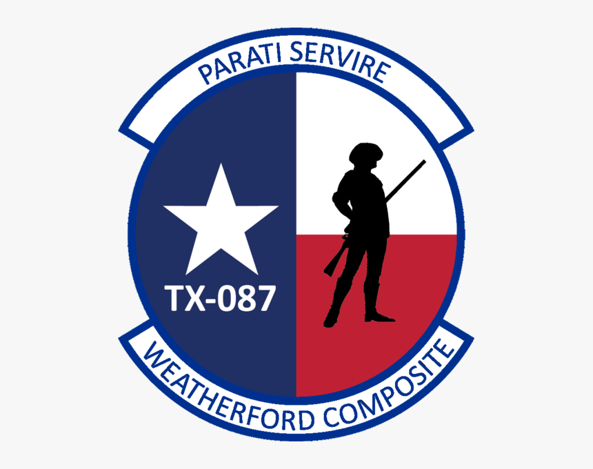 Weatherford Cap Squadron Decal - Minuteman National Historical Park, Minute Man Statue, HD Png Download