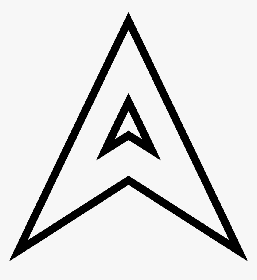 Arrow Up Gps Locate - Portable Network Graphics, HD Png Download