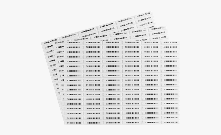 Sekura Am 44x10mm Dummy Barcode Labels - Paper, HD Png Download