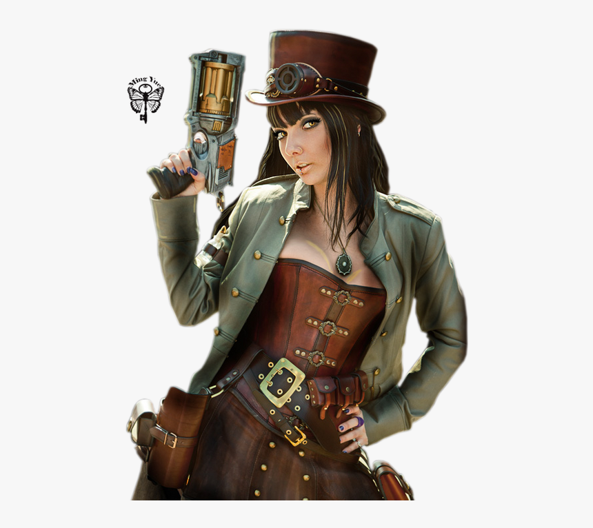 Steampunkette - Steampunk Chick, HD Png Download
