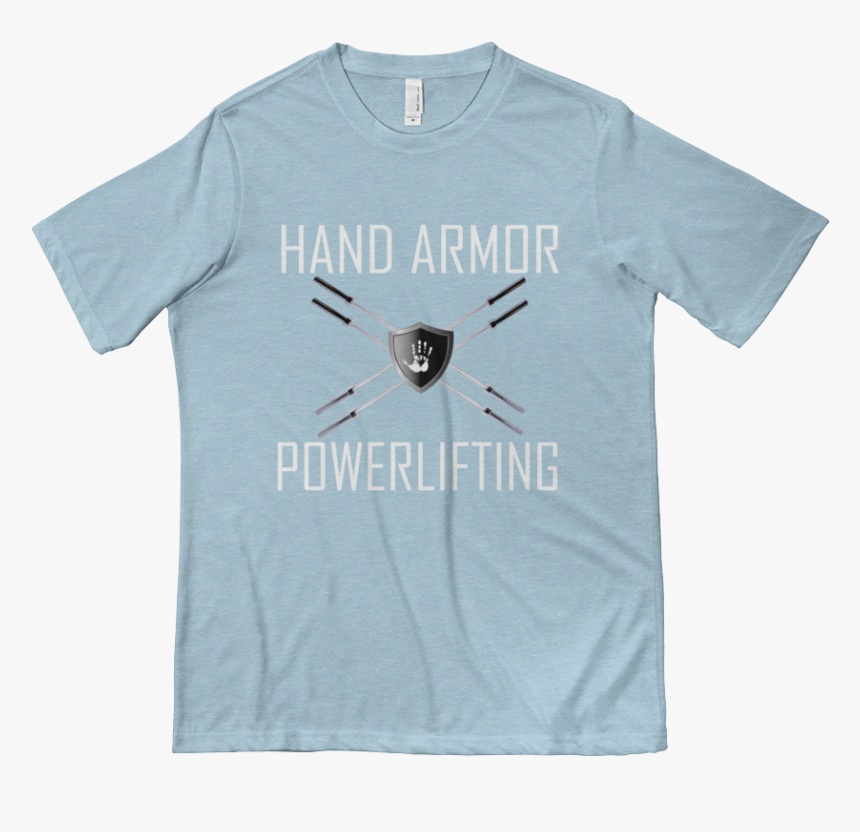 Hand Armor Powerlifting Fb Agency Text With Bars Blood - T-shirt, HD Png Download