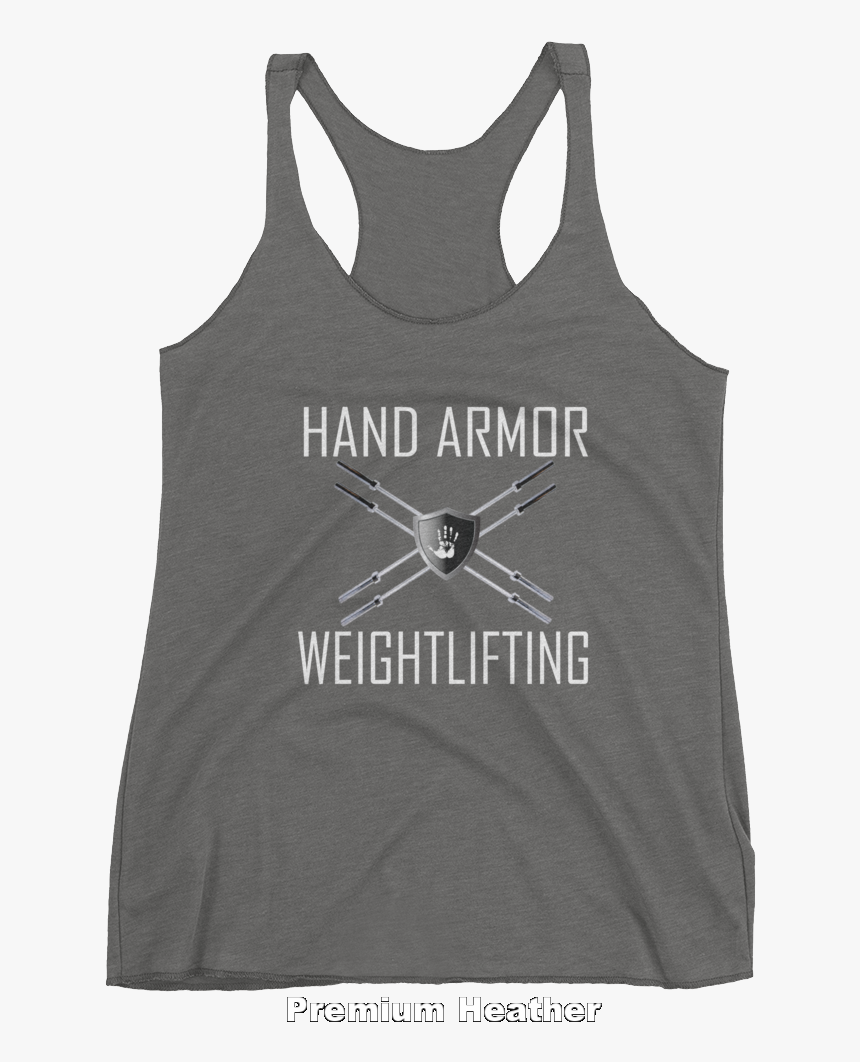 Hand Armor Weightlifting Fb Agency Text With Bars Chalked - Love Tank Top Women, HD Png Download