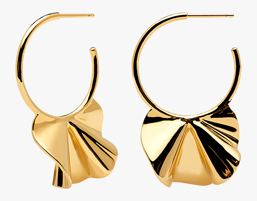 Enya Gold Earrings - Pdpaola Pendientes, HD Png Download