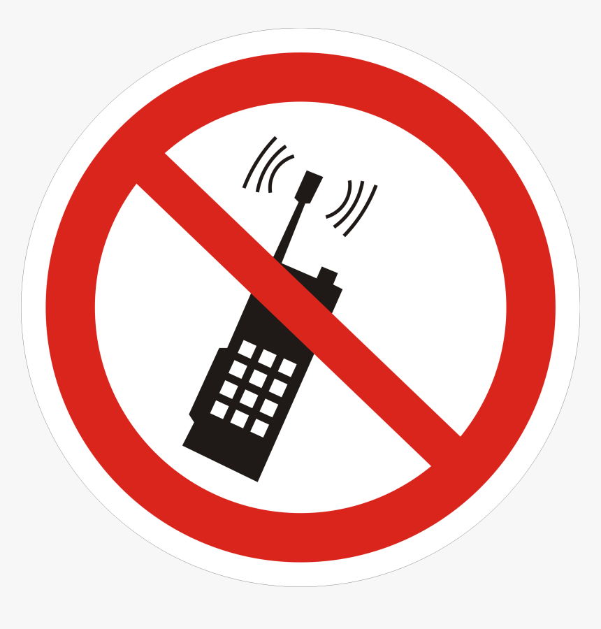 Prohibition Signs In A Library, HD Png Download