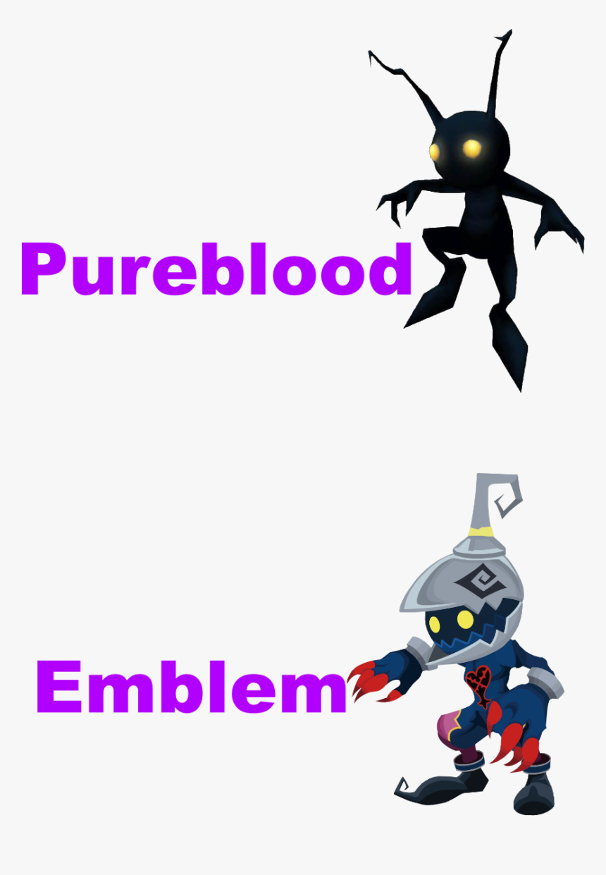 Well We Can Be, But There Are Emblem Heartless, And - Kingdom Hearts Heartless Png, Transparent Png