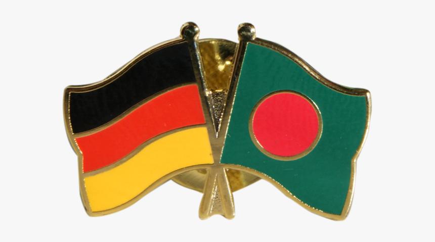 Bangladesh Friendship Flag Pin, Badge - Deutschland Hongkong, HD Png Download