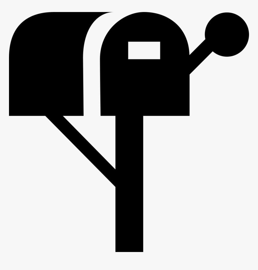 Si Glyph Mail Box - Sign, HD Png Download