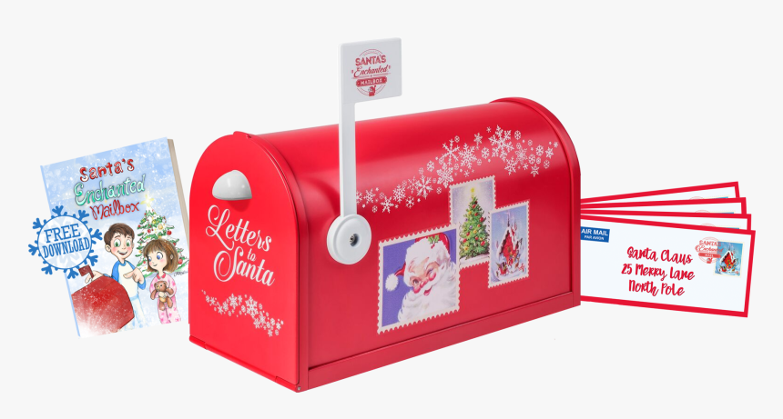 Santa S Enchanted Mailbox - Santa's Enchanted Mailbox, HD Png Download