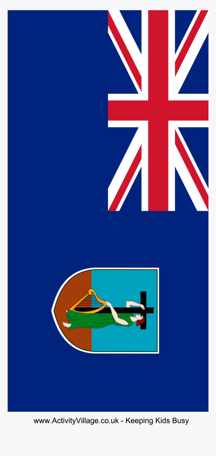 Montserrat Flag Main Image - Australian Flag, HD Png Download