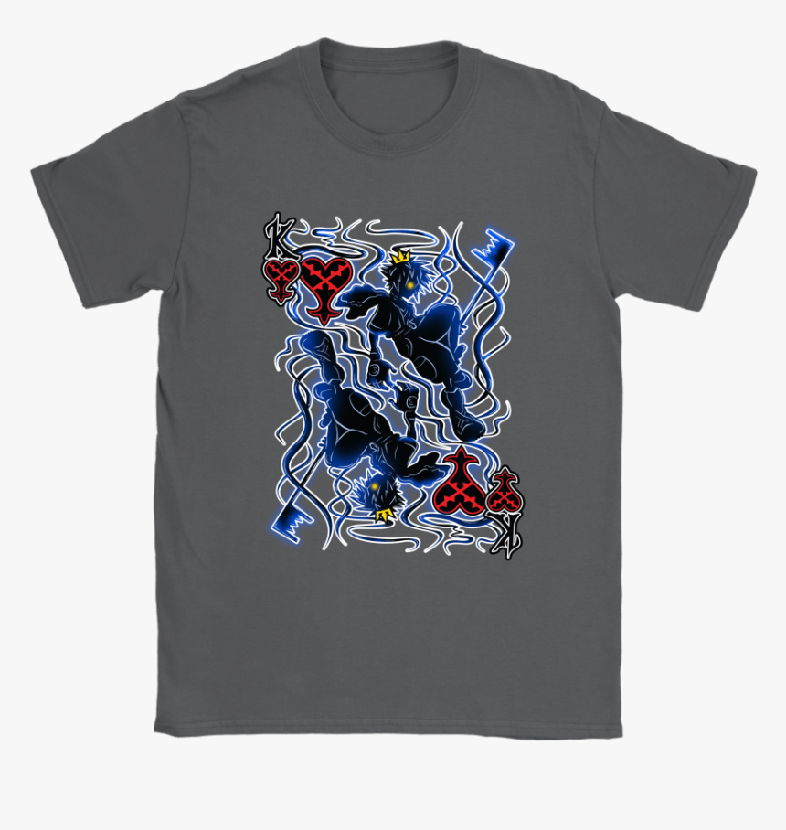 Kingdom Hearts King Of Aces Heartless Sora Shirts - Nfl, HD Png Download