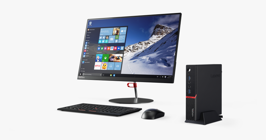 Call Dc Computers For More Information On Lenovo Desktops - Lenovo Thinkcentre M900 Tiny, HD Png Download