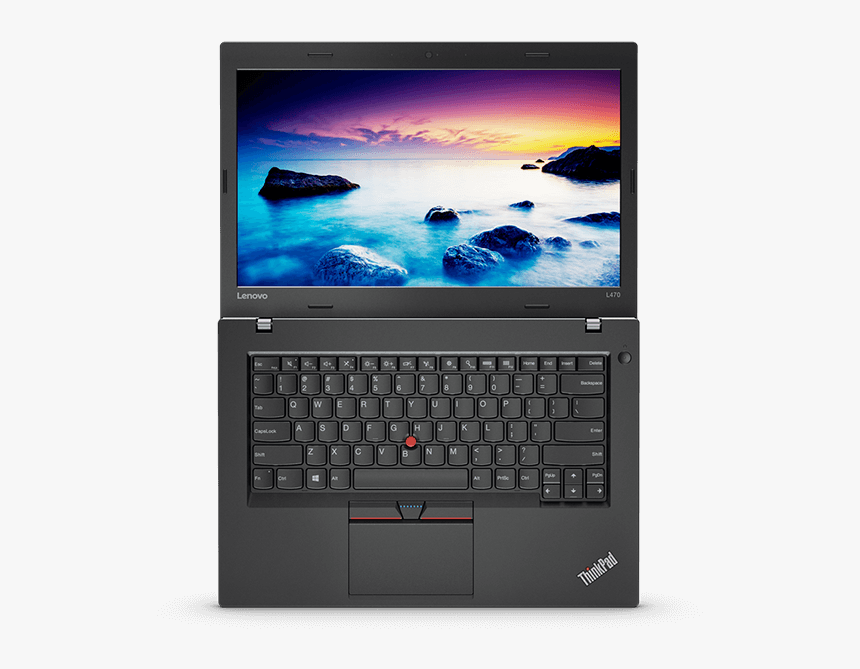 Transparent Computer Top View Png - Lenovo L470, Png Download