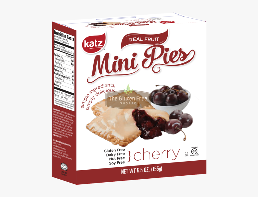 Katz Gluten Free Cherry Pie Snaps **new** - Chocolate, HD Png Download
