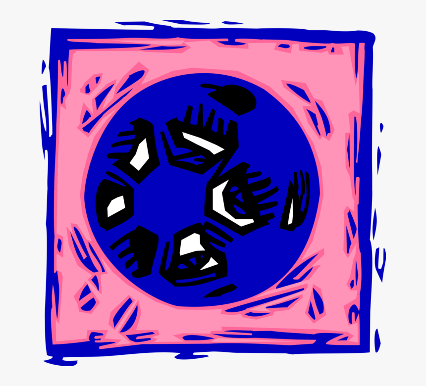 Vector Illustration Of Sport Of Soccer Football Game, HD Png Download