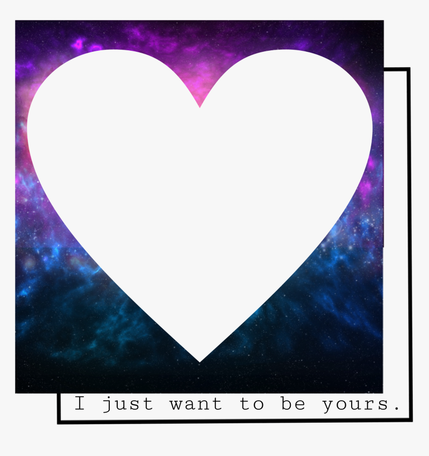 #freetoedit #remixit #galaxy #galaxia #heart #hearts - Heart, HD Png Download