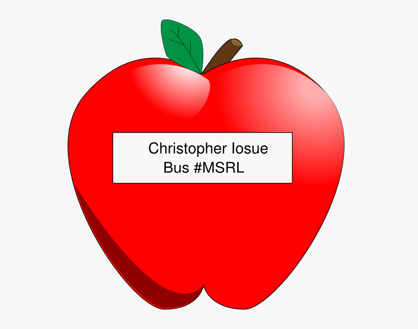 Clipart Fruit Name - Nametag Fruits, HD Png Download