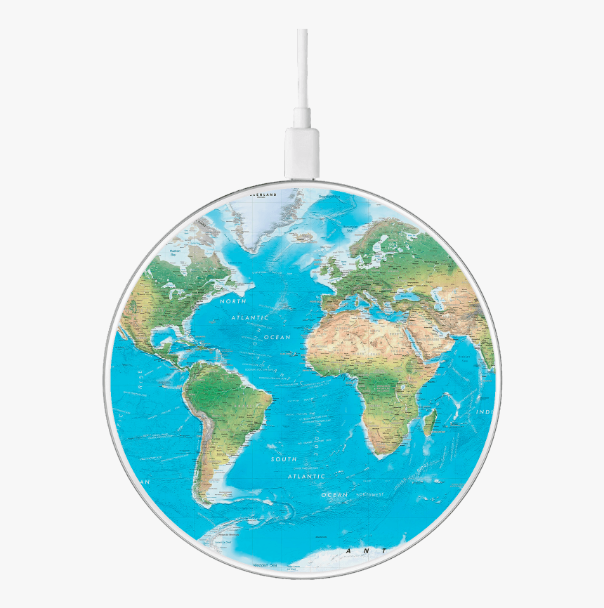 Carregador Sem Fio - Globe, HD Png Download
