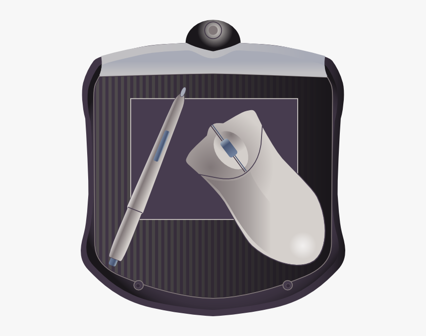 Graphics Tablet Clip Art At Clker - Graphics Tablet, HD Png Download