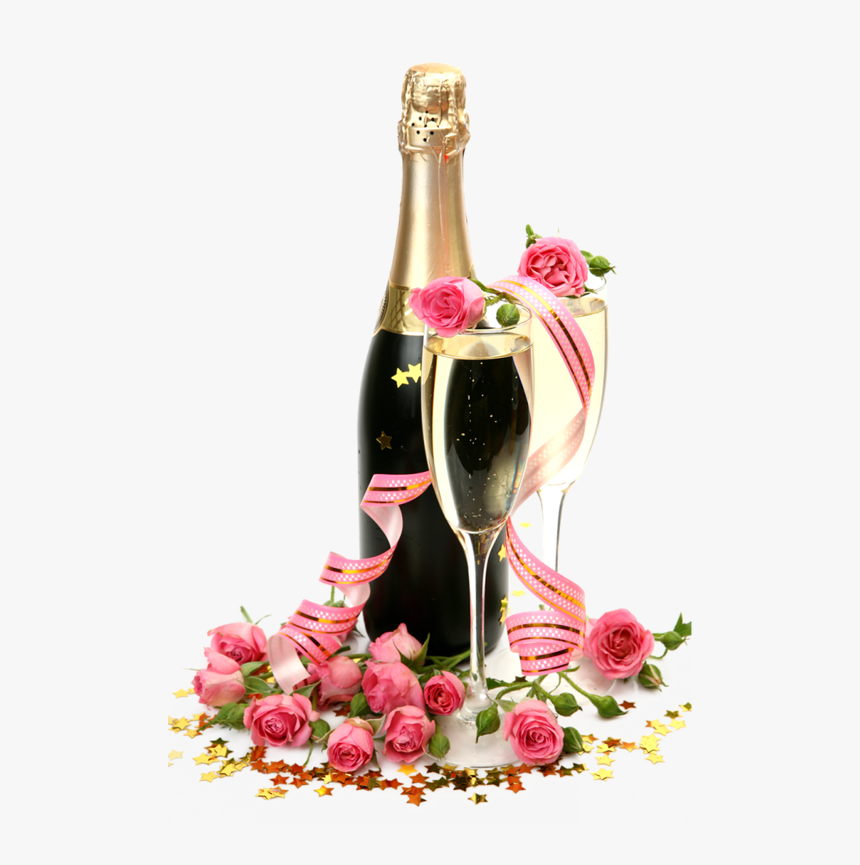 Wedding Champagne Png, Transparent Png