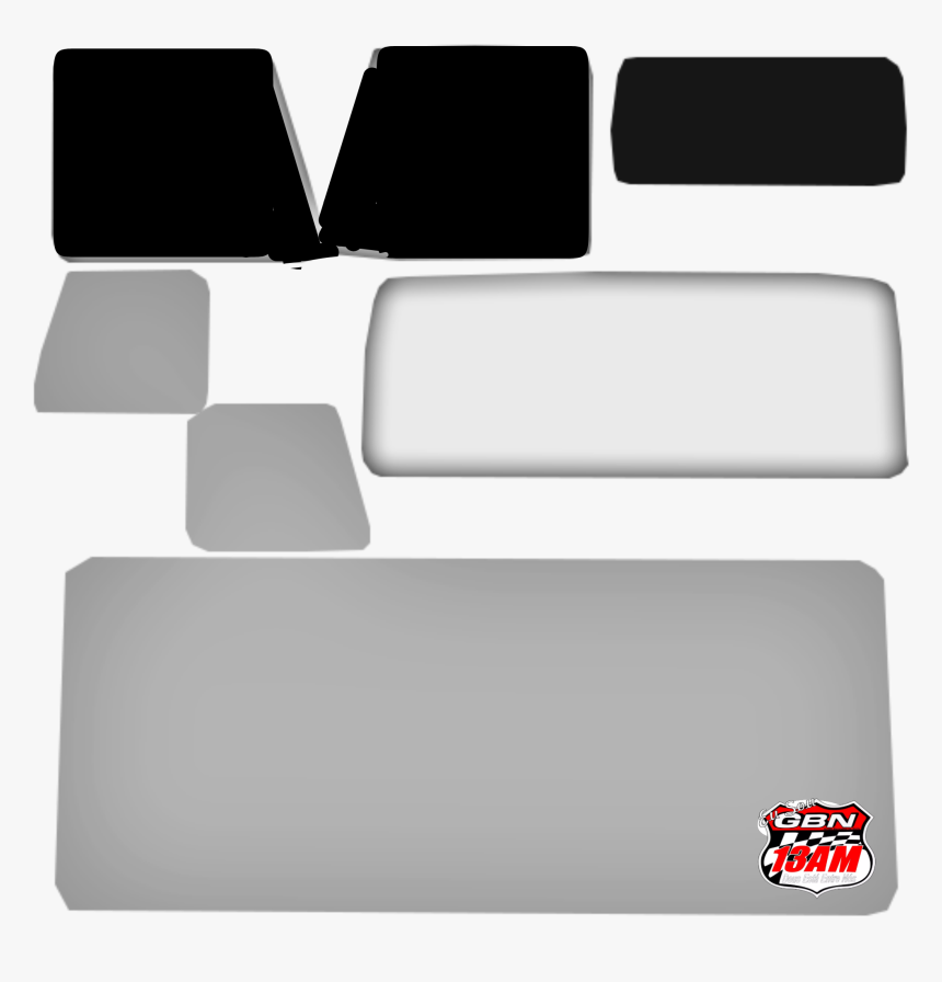 #vidro - Black-and-white, HD Png Download