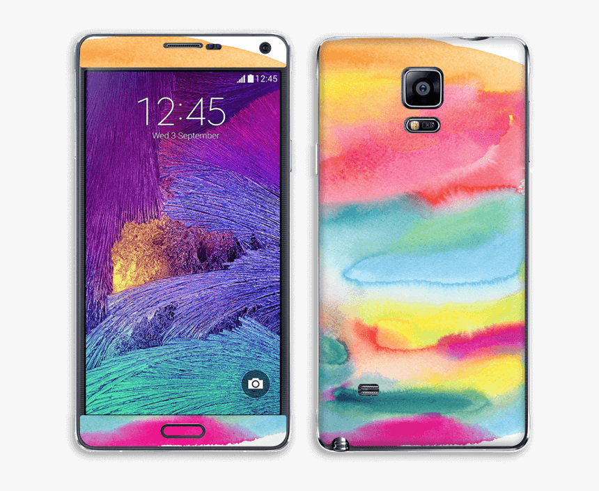 Color Explosion Skin Galaxy Note - Samsung Galaxy Note 4 Price, HD Png Download