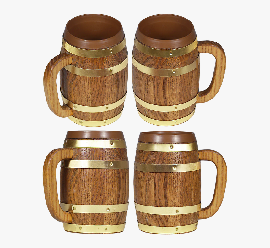 Дървена Халба За Бира, HD Png Download