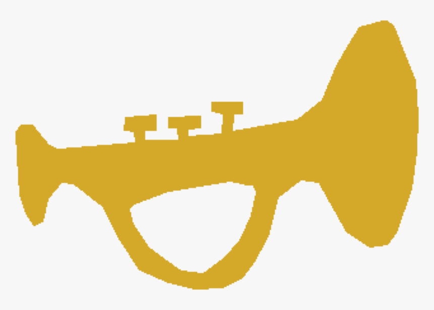 Angle,yellow,tail - Trumpet, HD Png Download