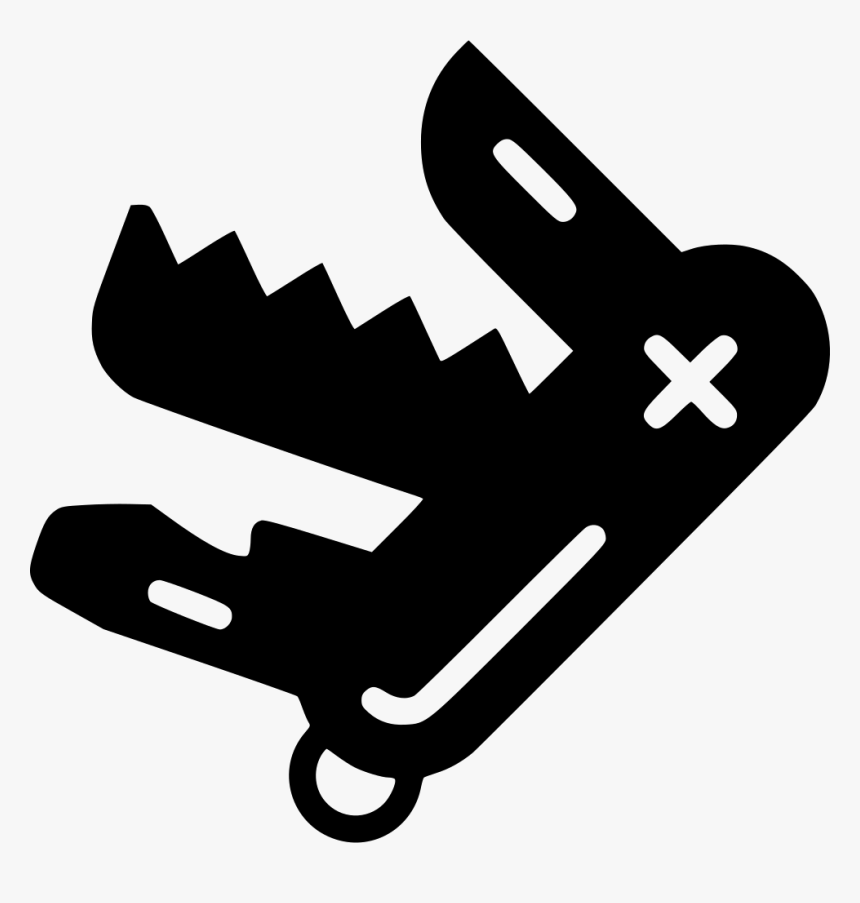 Swiss Army Knife - Multipurpose Tool Icon Png, Transparent Png
