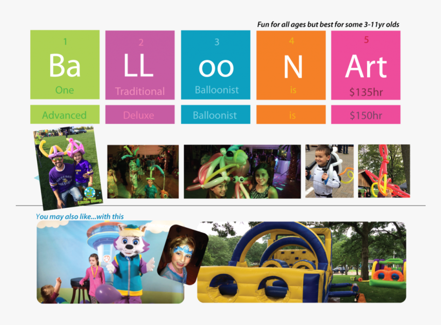 Balloon Animals In Blaine, Mn - Graphic Design, HD Png Download