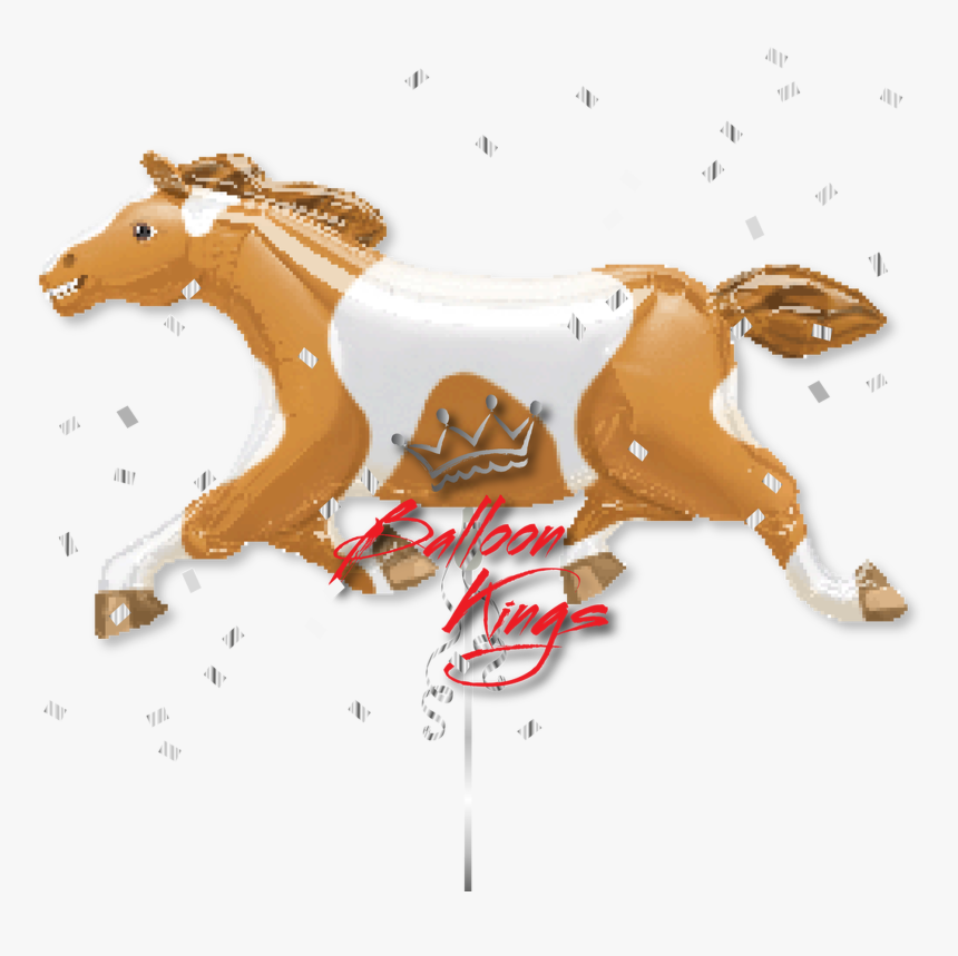 Tan White Horse - Horse Shaped Balloon Meme, HD Png Download