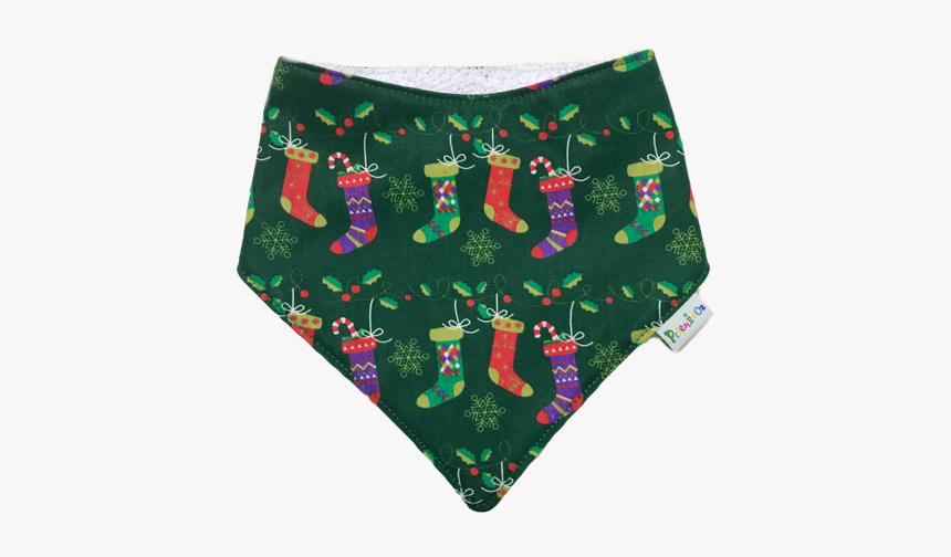 Babador Bandana Meias De Natal Pe9201 - Panties, HD Png Download