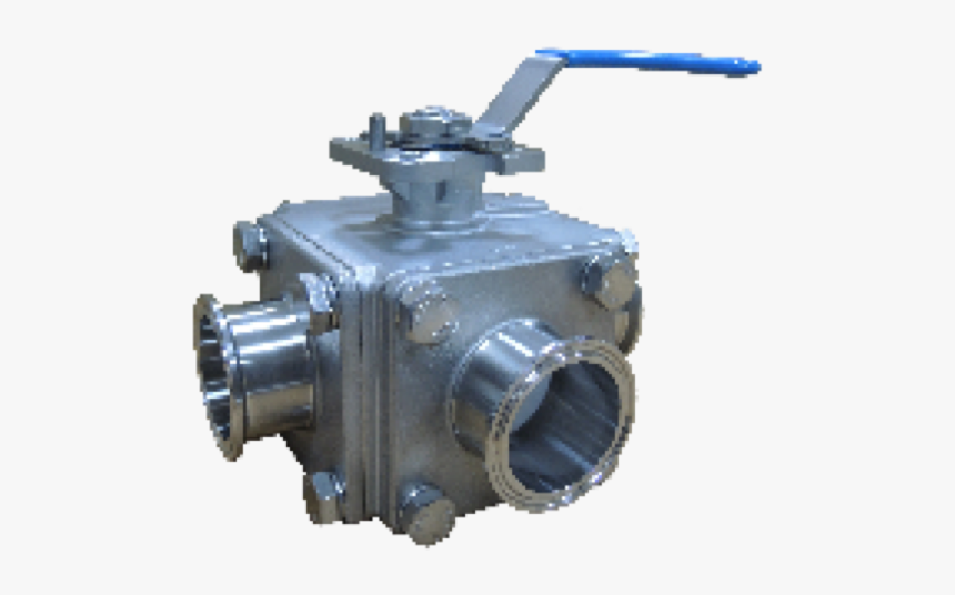 3 Way Ball Valve Manual - Pump, HD Png Download