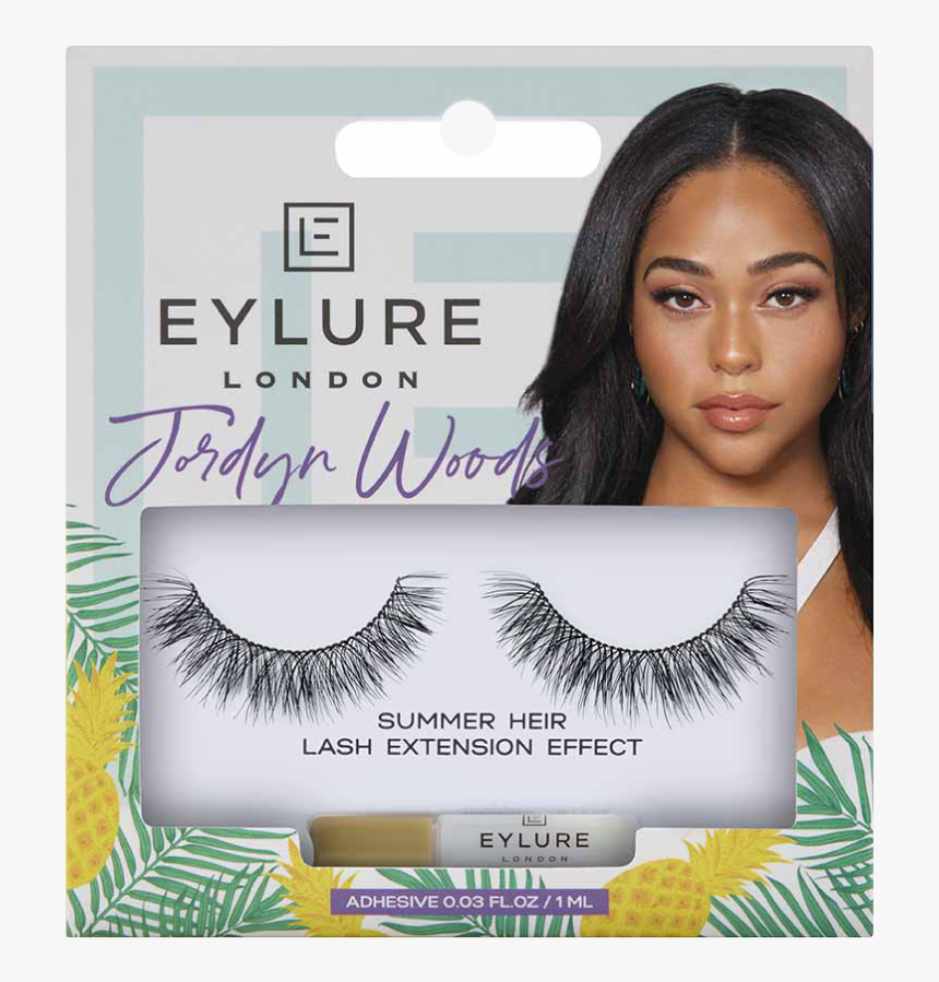 Jordyn Woods Summer Heir - Eylure Lashes Jordyn Woods, HD Png Download
