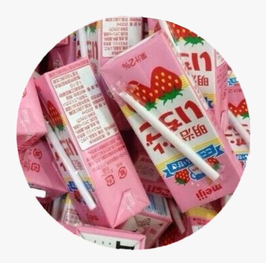 #fresas🍓 #estikers #💗🌺🌸 - Aesthetic Strawberry Milk Boxes, HD Png Download