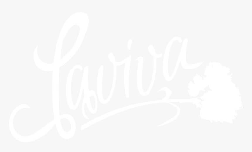 Laviva Flamenco Logo White - Calligraphy, HD Png Download