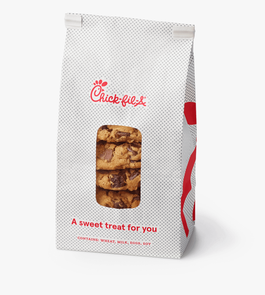 6 Count Cookie Chick Fil, HD Png Download