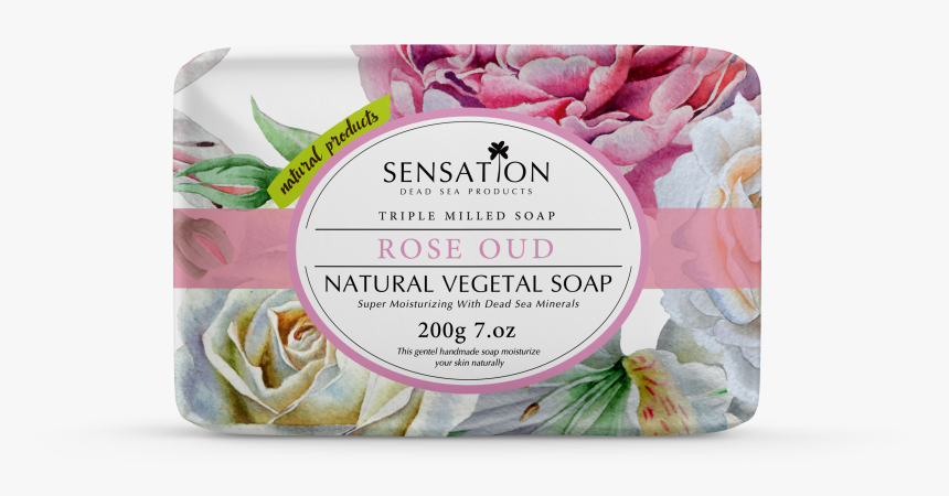 Sensation Rose Oud Soap, HD Png Download