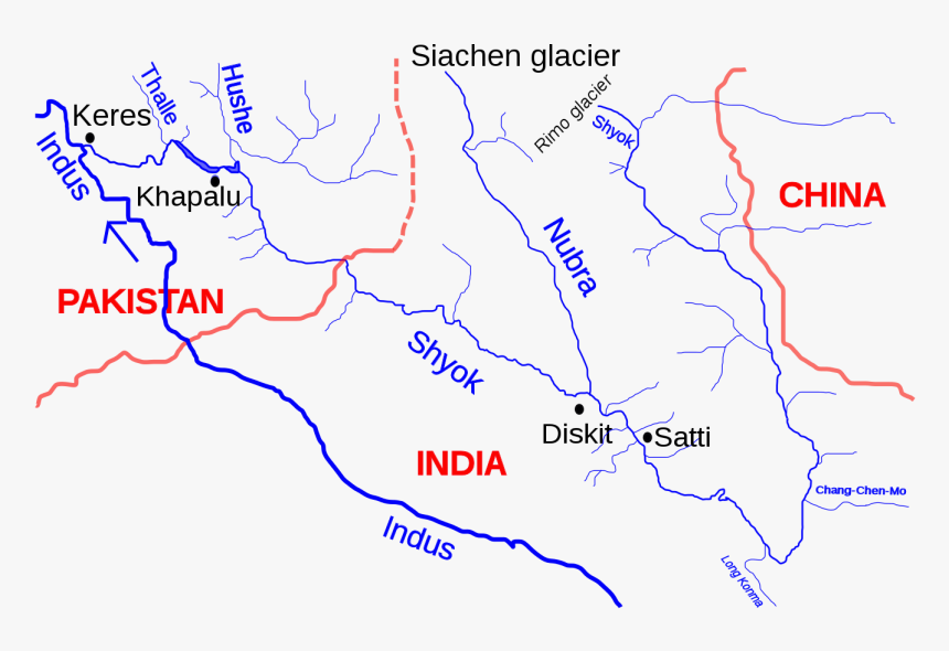 Karte Euphrat Und Nebenflüsse, HD Png Download
