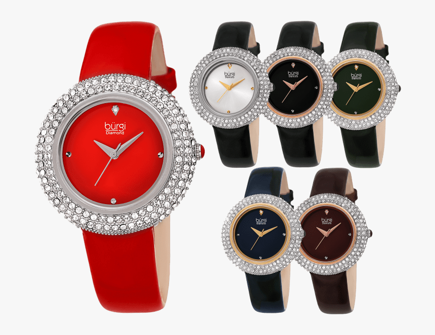 Swarovski Watch Green, HD Png Download
