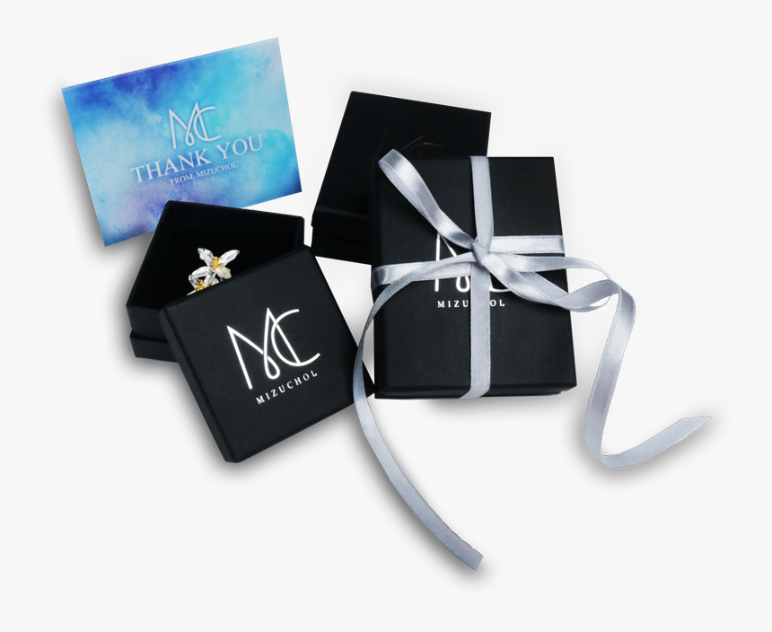 White Falling Snow Earrings - Box, HD Png Download