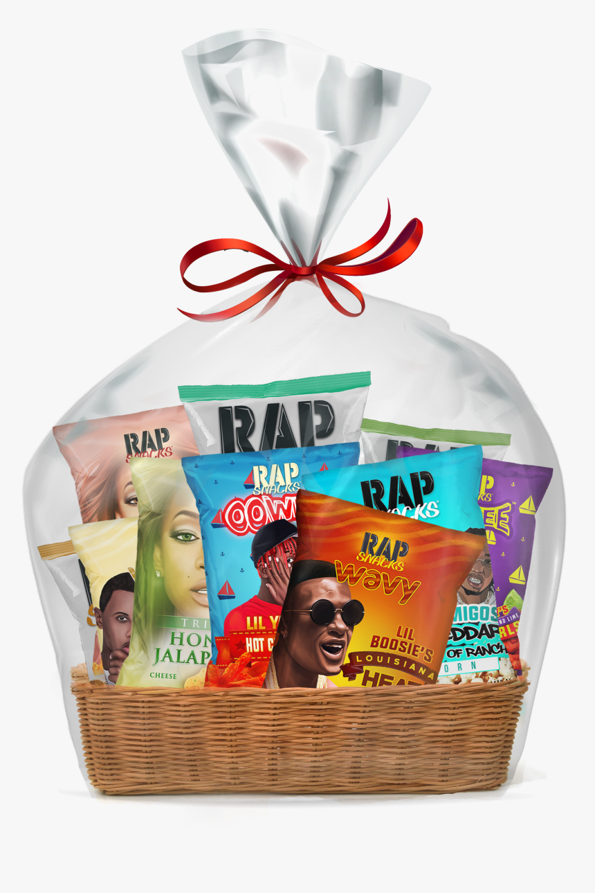 Give The Gift Of Flavor - Rap Snacks Gift Basket, HD Png Download