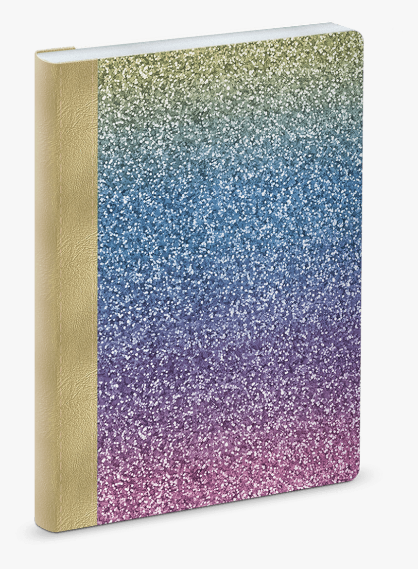 Rainbow Glitter Journal, HD Png Download