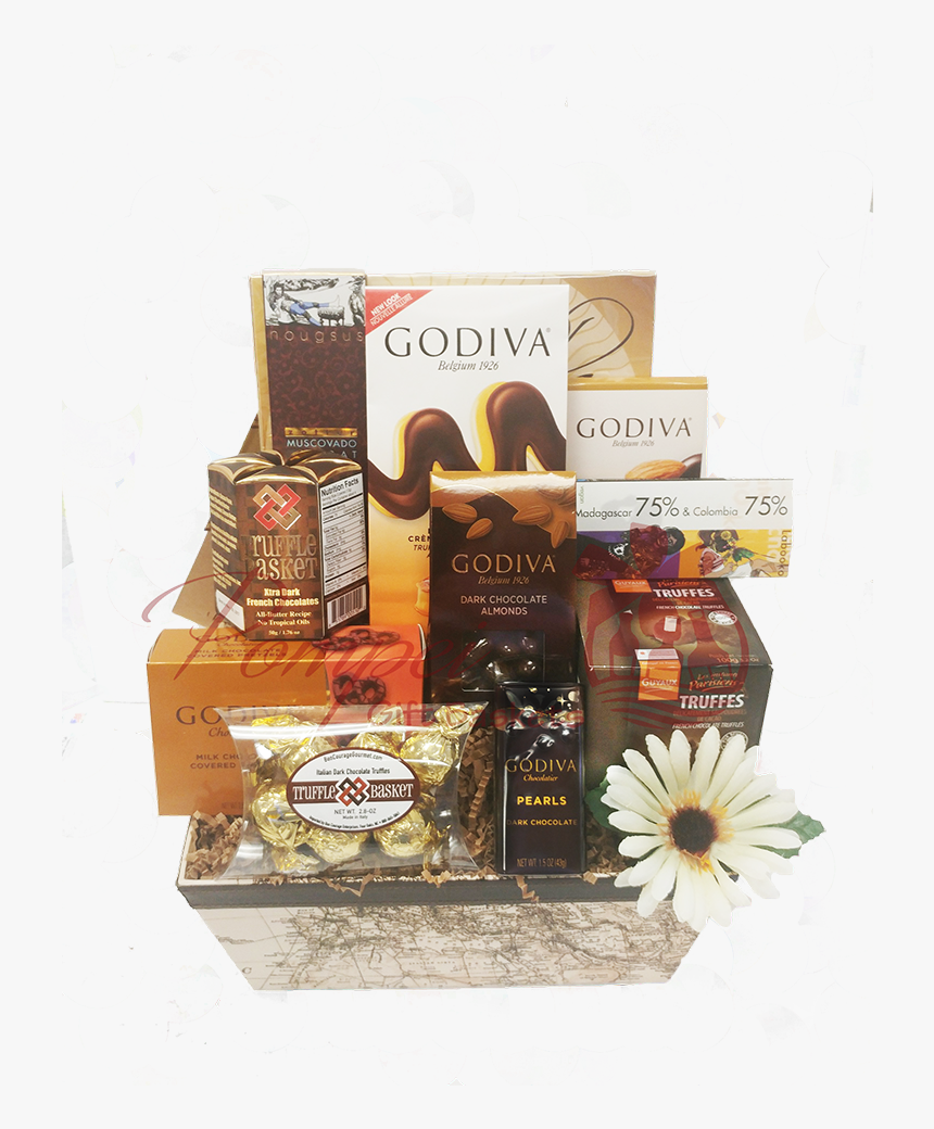 Choco Lover S Chocolate Gift Basket, Chocolate Gift - Gift Basket, HD Png Download