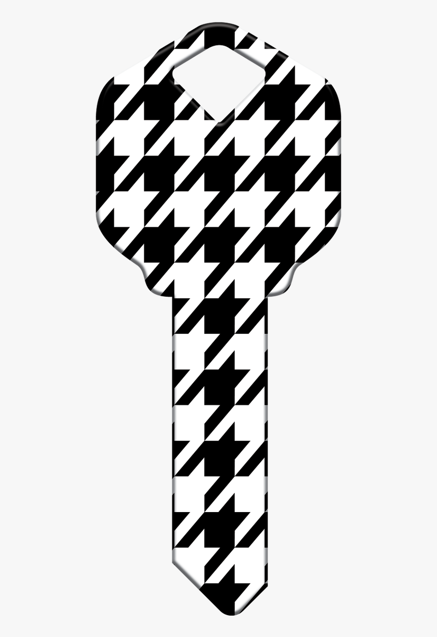 Houndstooth On Graph Paper, HD Png Download
