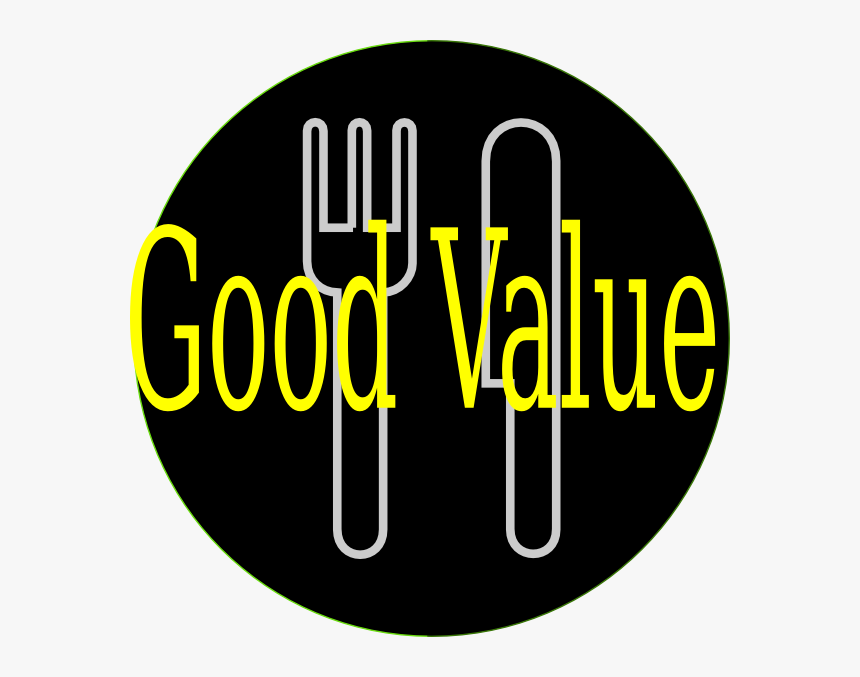 Good Value Dining Svg Clip Arts - Circle, HD Png Download